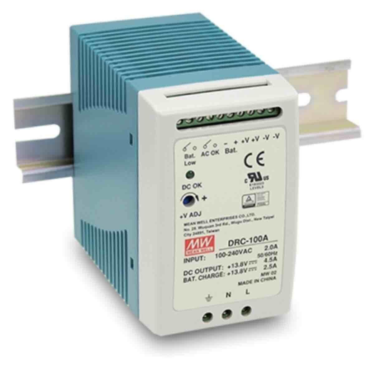 Zálohovaný zdroj MeanWell DRC-100B 24V